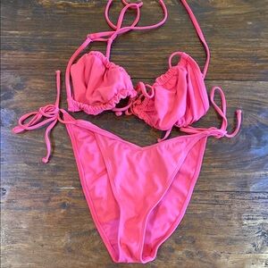 Kendall & Kylie Pink Bikini